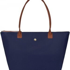 Women's Nylon Tote Bag Lightweight Shoulder Purse Spacious Hobo for Work Travel